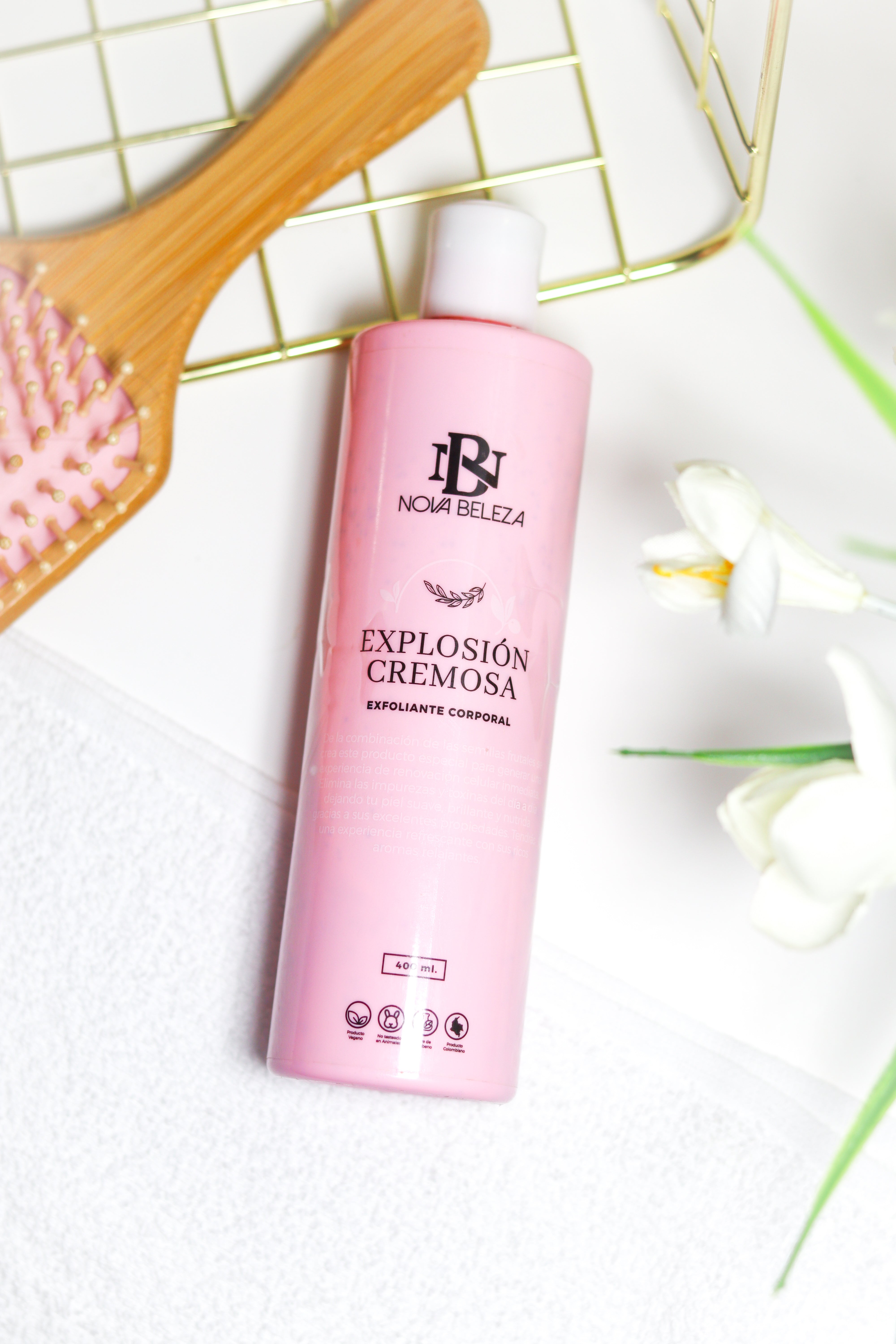 EXPLOSIÓN CREMOSA EXFOLIANTE 2 EN 1  CORPORAL 400 ML